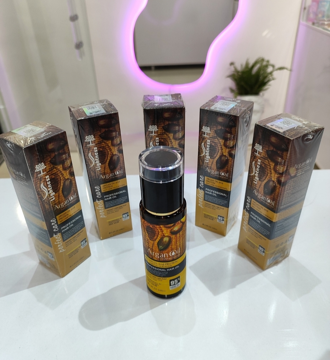 روغن مو آرگان لایتنس